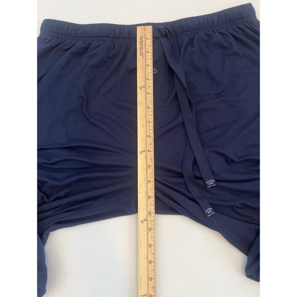 U.S. POLO ASSOCIATION MENS LUXURY KNIT LOUNGE PANTS NAVY BLUE SIZE LARGE - Picture 11 of 13